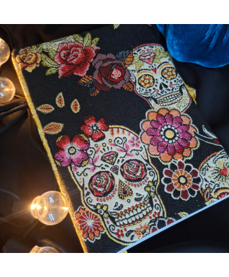 Carnet en tissu CALAVERA