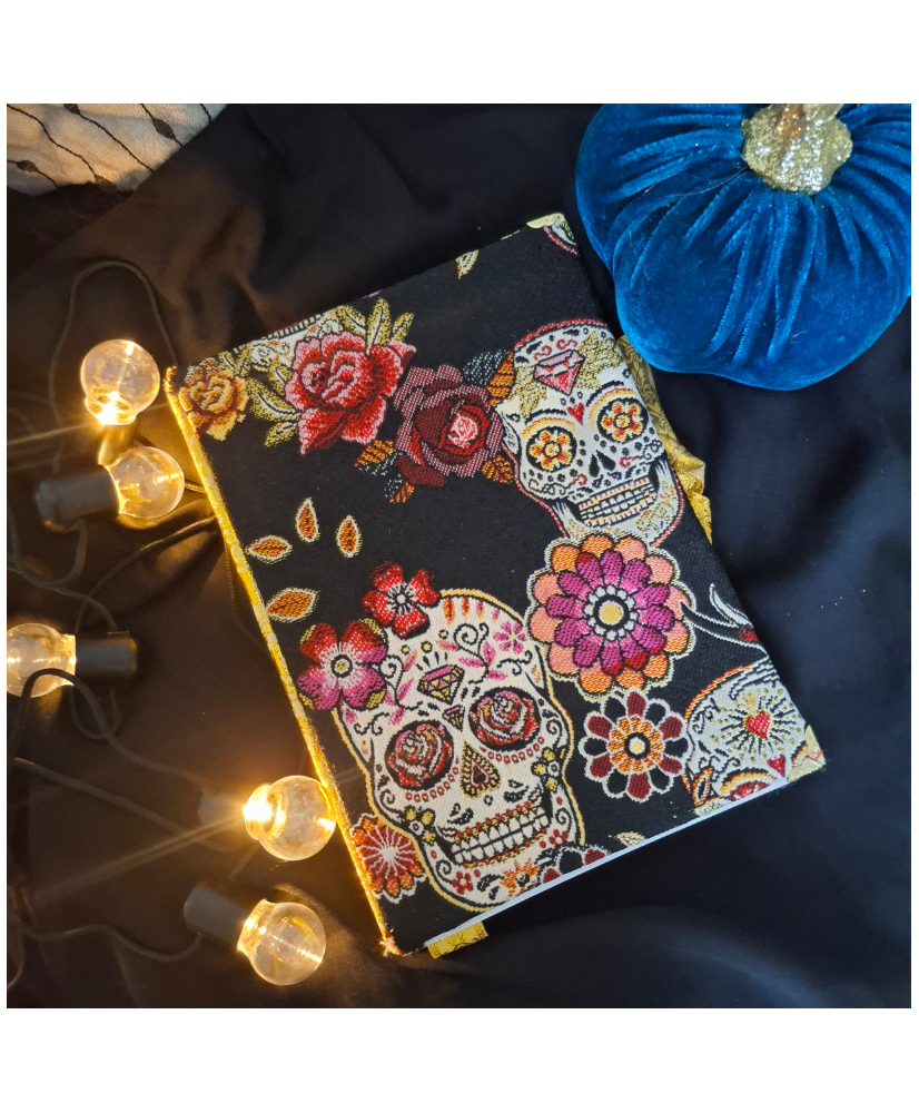 Carnet en tissu CALAVERA