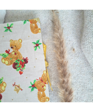 Carnet en tissu NOUNOURS