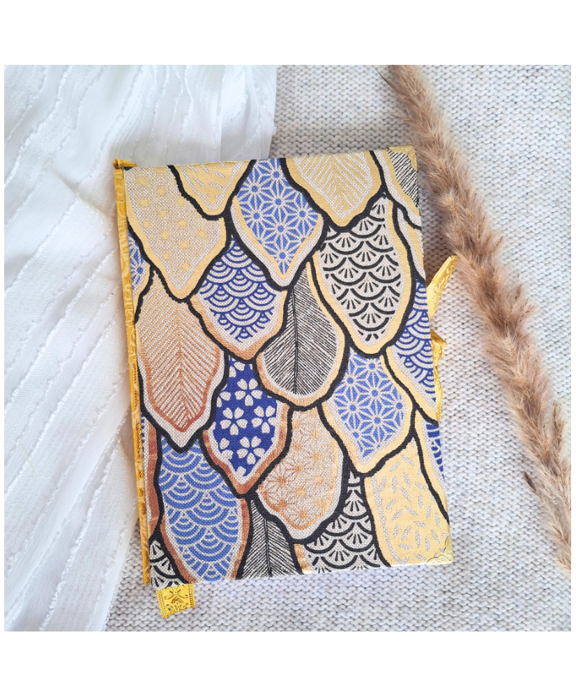 Carnet en tissu PLUME