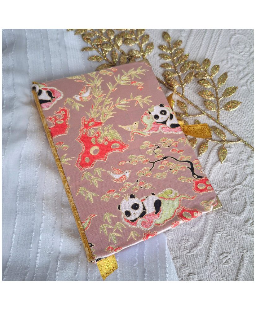 Carnet en tissu PANDA