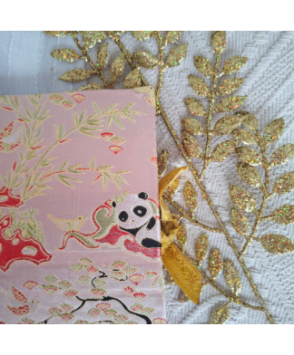 Carnet en tissu PANDA