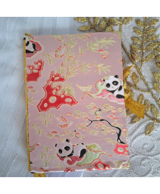 Carnet en tissu PANDA