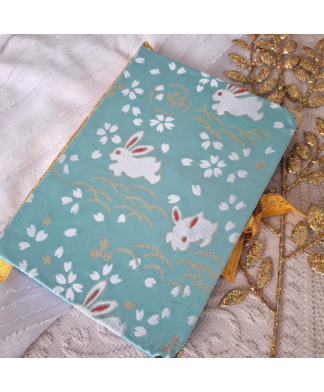 Carnet en tissu LAPIN