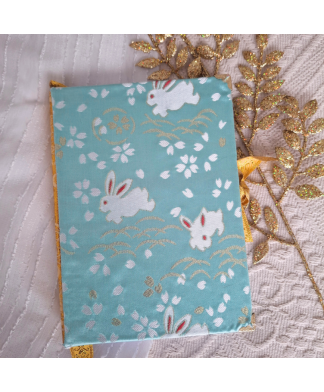 Carnet en tissu LAPIN