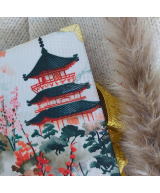 Carnet en tissu JAPON