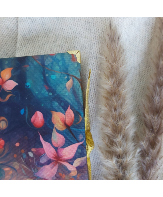 Carnet en tissu BIRD OF PARADISE