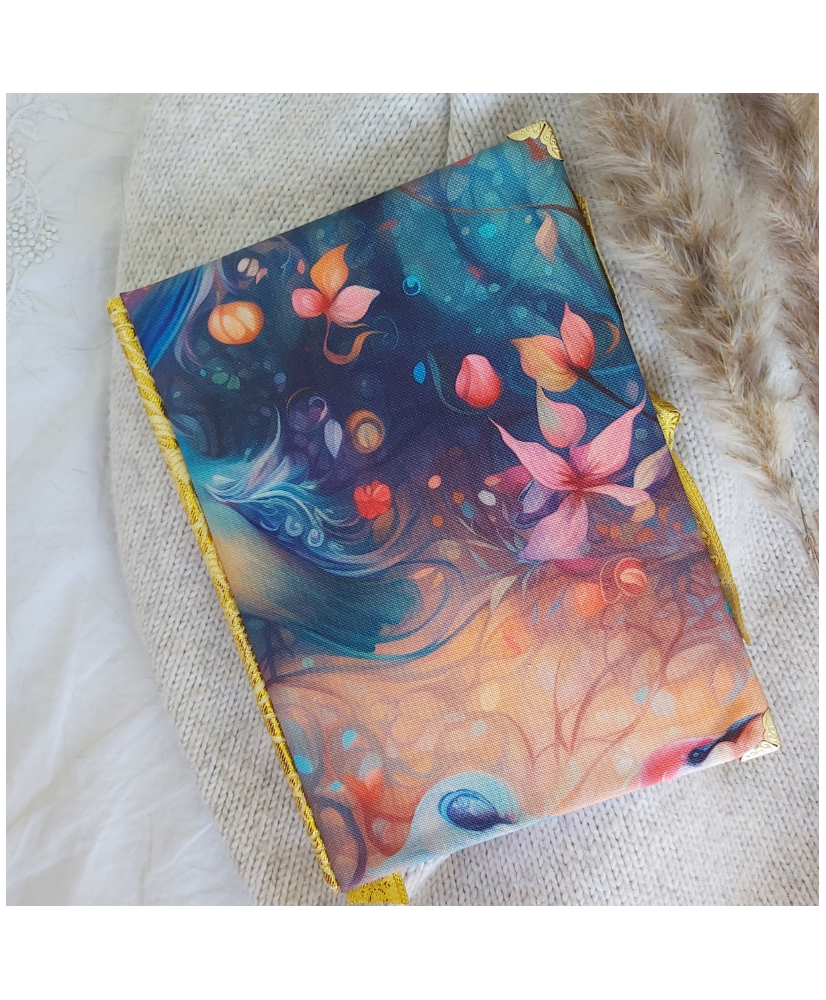 Carnet en tissu BIRD OF PARADISE