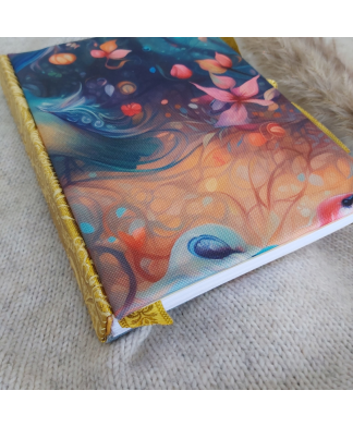 Carnet en tissu BIRD OF PARADISE