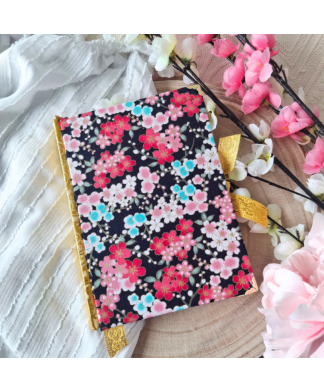 Carnet en tissu SAKURA