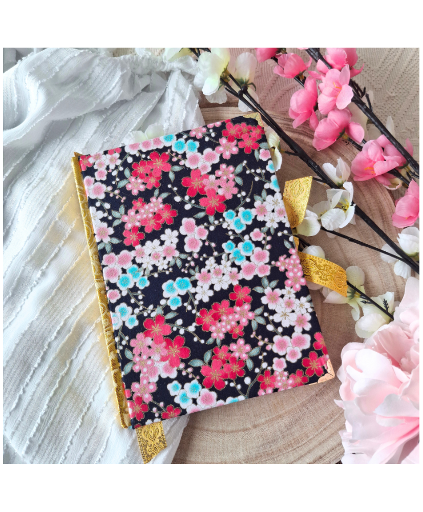 Carnet en tissu SAKURA