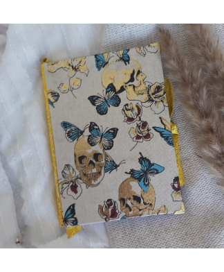 Carnet en tissu BUTTERFLY