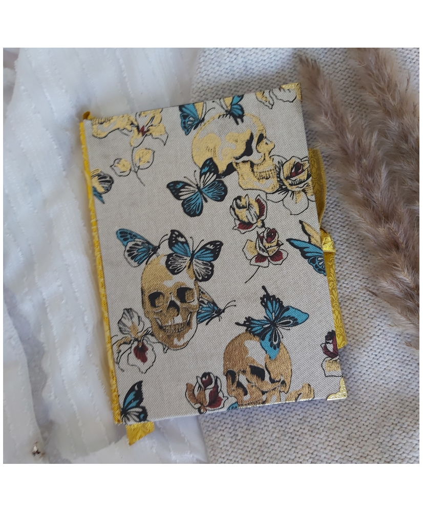 Carnet en tissu BUTTERFLY