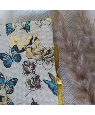 Carnet en tissu BUTTERFLY