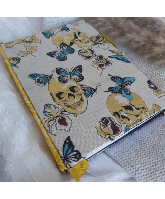 Carnet en tissu BUTTERFLY