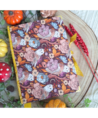 Carnet en tissu MAGIC OWL