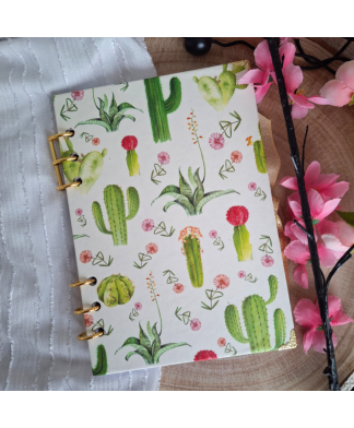 Carnet spirale CACTUS
