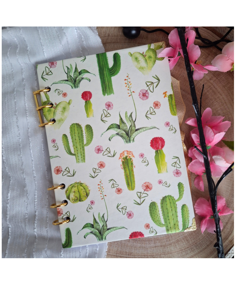 Carnet spirale CACTUS