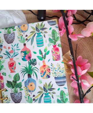 Carnet spirale BOTANIC