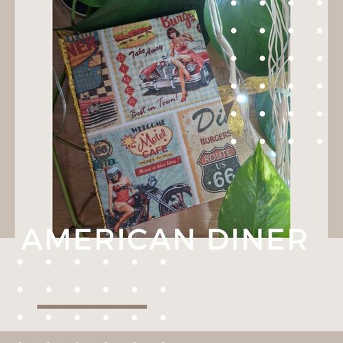 instagram-19 🇱🇷🍔WELCOME TO THE USA ! 

🔥Partez à la découverte des USA en compagnie de ce charmant et tellement vintage carnet. 
Parcourez la myhtique route 66 et arrêtez vous manger un burger dans un véritable Diner américain 🍔

👉AMERICAN DINER est disponible en boutique en format A5.

#artisane #papeterie #creatricefrançaise #papeterieaddict #eshop #handmadewithlove #artisanatfrancais #chatnoir #papeteriefrancaise #petitscreateurs #femmeentrepreneure