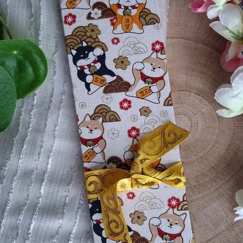 instagram-1 🍃Bloc notes en tissu japonais.